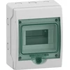 Schneider Electric SCHNEIDERE Hermetiškas paskirstymo skydas Schneider Mini Mureva / buvusi Kaedra 1x6 IP65 UV mMRV-1-6-NT-T 13442 paviršinio montavimo skaidrios durys