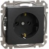 Schneider Electric GN.SCHUKO Juodas ANTHRACITE SEDNA DES