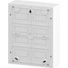 Schneider EZ9EUD212 Modulinis skirstomasis skydas 2x12 ant paviršiaus montuojamas IP40 Easy9 EZ9EU-2-12-NT-P baltos durys EZ9EUD212