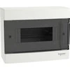 Schneider Electric Schneider EZ9EUC108 Modulinis skirstomasis skydas 1x8 ant paviršiaus montuojamas IP40 Easy9 EZ9EU-1-8-NT-T skaidrios durysEZ9EUC108