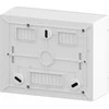 Schneider EZ9EUD108 Modulinis skirstomasis skydas 1x8 ant paviršiaus montuojamas IP40 Easy9 EZ9EU-1-8-NT-P baltos durys EZ9EUD108
