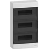 Schneider Electric Schneider EZ9EUC312 Modulinis skirstomasis skydas 3x12 ant paviršiaus montuojamas IP40 Easy9 EZ9EU-3-12-NT-T skaidrios durys EZ9EUC312