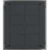 Schneider EZ9EUA212 2x12 įleidžiamas modulinis skirstomasis skydas IP40 Easy9 EZ9EU-2-12-PT-T skaidrus EZ9EUA212