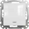 Schneider Electric SCHNEIDERE Schneider Sedna Design SDD111107L kryžminė jungtis su foniniu apšvietimu baltu dizainu ir elementais
