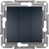 Schneider Electric SCHNEIDERE triguba jungtis be rėmo Schneider Asfora EPH2100171 antracitas