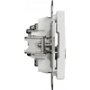 Schneider Electric SCHNEIDERE TV/SAT lizdas Schneider Sedna Design SDD111471S galutinis 4dB baltas dizainas ir elementai