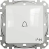 Schneider Electric SCHNEIDERE "varpelio" mygtukas Schneider Sedna Design SDD211131 IP44 baltas dizainas ir elementai