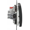 Schneider Electric SCHNEIDERE Vienpolis jungiklis Schneider Sedna Design SDD214101 IP44 juodas antracitas dizainas ir elementai