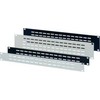 SCHROFF 19 priekinis skydelis, ventiliuojamas, 2 HU, 2,5 mm, Al, RAL 7035
