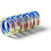 Pakavimo juosta, CORE, popierius, Schuller Eh, skaidrus, geltona, 30 mm, 50 m, EOL