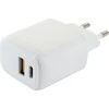 Įkroviklis Schwaiger 1x USB-A 1x USB-C (LAD260512)
