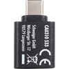 Adapteris USB Schwaiger CAU310 USB-A - USB-C Juodas (CAU310 533)