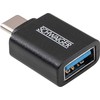 Adapteris USB Schwaiger CAU310 USB-A - USB-C Juodas (CAU310 533)