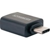 Adapteris USB Schwaiger CAU310 USB-A - USB-C Juodas (CAU310 533)