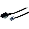 Schwaiger TAE-N telefono kabelis – > RJ11 6P4C 10m (TAL6237533)