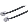 Schwaiger RJ11 6P4C 6m, juodas (TAL6331533)