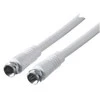 Schwaiger KVC15 koaksialinis kabelis 1,5 m F Baltas