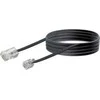 Schwaiger modemo kabelis RJ11 Schwaiger 6P2C -> RJ45 8P2C 3m juodas - TAL6631533