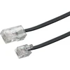 Schwaiger Schwaiger 6,0 m RJ-11 - RJ-45 6 m juodas