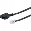 Schwaiger Schwaiger DSL kabelis RJ12 6P2C -> TAE-F 6P4C 6m juodas (TAL6532533) - AP185061