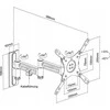 Schwaiger sieninis laikiklis monitoriui 13" - 43" (LWHD4315513)