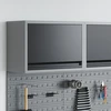 Įrankių spinta su saugykla Juoda ir pilka 50 x 25 x 35 cm