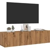 TV staliukas Sieninė TV spintelė, artisano, 120x30x30cm, apdirbta mediena