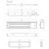 SCOT EL-350SP2 SCOT elektromagnetinė armatūra 180 kg