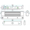 SCOT EL-600WS2 SCOT elektromagnetinė armatūra 280 kg