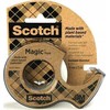 Scotch 3M Kanceliarinė juosta SCOTCH® Magic™ Greener Choice (9-1915D), matinė, 19 mm, 15 m, 1 ritinėlis, su dozatoriumi