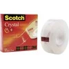 Lipni juostelė 3M Scotch Crystal Clear 600, 19 mm x 33 m, ypač skaidri