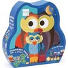 Dėlionė Scratch Scratch, Dwustronne Puzzle XL (obrazek 63x40 cm) Sowa ''dzień i noc''