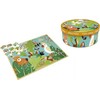 Dėlionė Scratch Scratch, JUNGLE Puzzle 100 vnt.