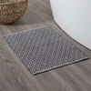 Vonios kilimėlis Sealskin Trellis, 90 x 60 cm, juodas