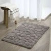 Vonios kilimėlis Sealskin Pebbles, 60 x 90 cm, pilkas