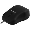 Secomp GETT GCQ PrimeMouse silikoninė pelė su slinkties funkcija, atspari vandeniui, dezinfekuojama, optinė, USB, juoda.