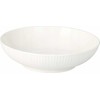 Secret De Gourmet Porcelianinė sriubos lėkštė BONE RIBBED, baltos sp., 20 cm