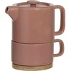 Keramikinis arbatinukas su puodeliu SECRET DE GOURMET 400ml
