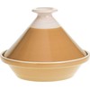 Secret De Gourmet Indai marokietiškajai virtuvei TAJINE, keramika, geltona