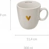 None Nežinomas Puodelis, balta, 0.3 l