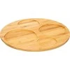 Secret De Gourmet Bamboo Akmens užkandžių dubenėlio rinkinys ant bambuko padėklo