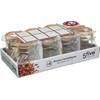 Secret De Gourmet PIECES Stiklinis indas su dangteliu ir spaustuku, 150 ml, 8 vnt