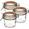 Secret De Gourmet PIECES Stiklinis indas su dangteliu ir spaustuku, 350 ml, 3 vnt