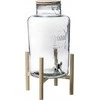 Secret De Gourmet Stiklainis su čiaupu, ant stovo, 8 L, stiklinis
