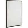Securit ® A4 Crystal Bifold menu holder 32 x 23,7 x 1,5 cm, ruda (MC3-CYA4-BR2)