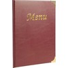 Securit ® A4 BASIC okładka menu w czerwonym