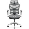 Ergonominė kėdė DIABLO V-COMMANDER, Juodos/ Pilkos spalvos