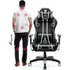 Žaidimų kėdė Diablo X-One 2.0 Gaming Chair Normal, Juodos/ baltos spalvos
