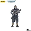 Sega Figūrėlė Warhammer 40k Astra Militarum Death Korps of Krieg veteranų būrio gvardietis su liepsnosvaidžiu 1/18 10 cm