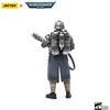 Sega Figūrėlė Warhammer 40k Astra Militarum Death Korps of Krieg veteranų būrio gvardietis su liepsnosvaidžiu 1/18 10 cm